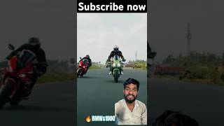 Zx10r vs BMW s1000rr 🔥 kaunsi bike Achhi Lag rahi Hai shorts trending zx10r bmw ￼subscribe [upl. by Akemahc]