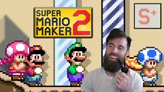 ULTIMATE Mario Maker Multiplayer  The Road to Pink S 01 [upl. by Ardiekal]