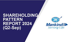 Mankind Pharma Shareholding Pattern  Q2Sep Report 2024  Shareholders Latest Updates [upl. by Streeter]