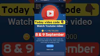 8 September  xempire YouTube code Today  x empire youtube video today episode 38 [upl. by Venita]