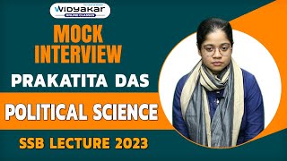 🥳Congratulations🎉🎉 PRAKATITA DAS  Selected as SSB POLITICAL SCIENCE Lecturer 2023 🔥 [upl. by Naujej]