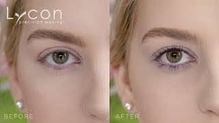 Lycocil Eyelash Tinting Before  After  LYCON Cosmetics [upl. by Nallak]