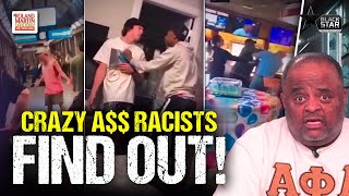 FAFO Crazy A Racists Spew NWord And FIND OUT  Trash Talking Black MAGA TOSSED From Barbershop [upl. by Landau]