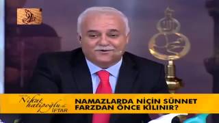 Namazlarda Niçin Sünnet Farzdan Önce Kılınır Nihat Hatipoğlu [upl. by Akciret]