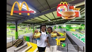 McDonalds Trampoline Park Kids Happy Meal [upl. by Clair]