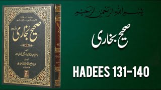 Sahih Bukhari Hadees No 131  140 In Urdu [upl. by Adnovaj]