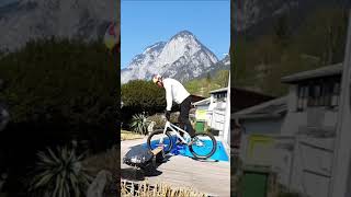 😎 Fabio Wibmer Backyard Tricks ⚡ [upl. by Ahsurej]