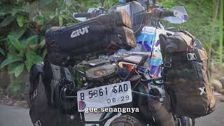 GIVI X MWG MODIFIKASI TOURING SI CFMOTO 450MT BARONGSAI [upl. by Melan543]