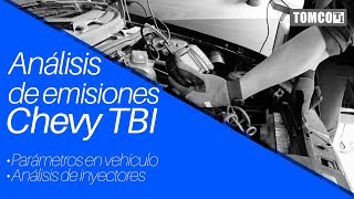 ¿Por qué mi Chevy TBI consume demasiada gasolina  Análisis de Inyectores  Inyector Tomco [upl. by Pelligrini]