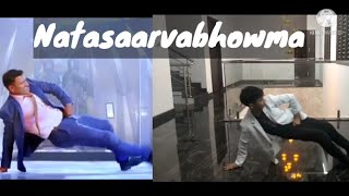 Natasaarvabhowma title track  Dance cover  SUMUKH B K [upl. by Erving]