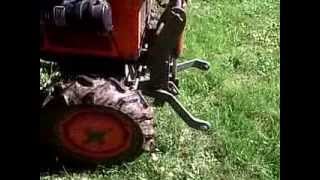 Relevage avant micro tracteur kubota 7001 homemade front lift [upl. by Mikahs]