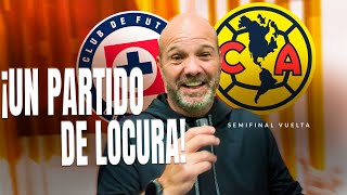 quotUn partido que quedará para la historiaquot DR GARCÍA tras el CRUZ AZUL 34 AMÉRICA en la SEMIFINAL [upl. by Kcirddec]