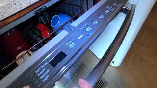 GE Dishwasher Dead Display Diagnosis GE Dishwasher Has No Lights [upl. by Nylkoorb178]