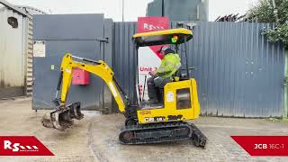 JCB 16C1  16T MINI EXCAVATOR  RS MACHINERY HIRE AND SALE [upl. by Sou]