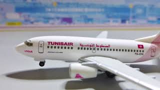 herpa wings B737 TUNISAIR [upl. by Astraea]