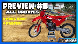 ALL THE UPDATES With The 2nd PREVIEW BIKES Release In MX Bikes [upl. by Harrington974]