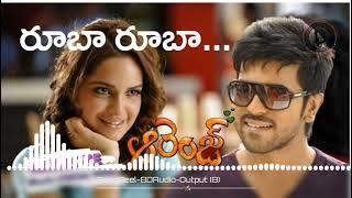 Rooba Rooba Song In 8D From Orange 🍊 Movie  Ram Charan  viral trending youtube new orange [upl. by Nerat]