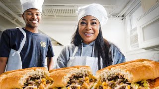 WHY MEL MEL LIKES BEING AWAY  VIRAL CHOPPED CHEESE  SUNDAY DINNER EP 4 [upl. by Merril418]