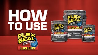 How to USE Flex Seal LIQUID Tips amp Tricks [upl. by Enneiviv]