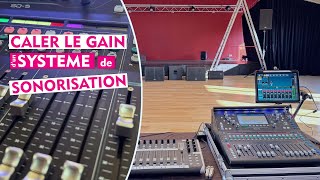 Caler rapidement le gain dun système de sonorisation  Allen amp Heath SQ5 en français [upl. by Atwekk]