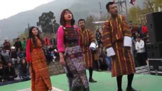 Bhutanese Modern Song Rigsar Dance 2017  Live at Changlimithang [upl. by Britte]