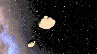 Mutual Events of Binary Asteroid 1999 KW4 [upl. by Eirased606]