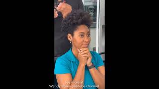 Tapered Curly Hairstyles To Look Younger And Pretty shorts [upl. by Asin]