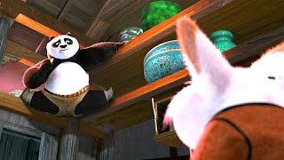 Most funny scene in Kung Fu Panda 🐼  Po Stealing Monkeys Cookies [upl. by Seugirdor]