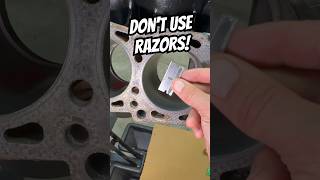 DIY Mechanic Tip How To Remove Gasket Material Faster [upl. by Francklyn]