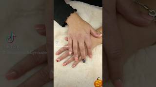 🎃👻 halloween nails boonails nailart pumpkin ghost boo halloween art scary nailset newnails [upl. by Nimocks874]