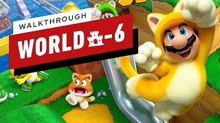 Super Mario 3D World Walkthrough  World Castle6 Rammerhead Reef [upl. by Haissi]