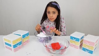 Çekmeceden Ne Çıkarsa Slime Challenge [upl. by Atnauq]