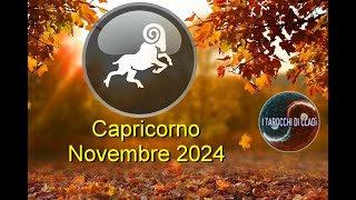 CAPRICORNO ♑ NOVEMBRE la forza ti incoraggia [upl. by Haiel]