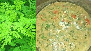 Recette de sauce au Moringa  Sauce théré Mboum [upl. by Akeenat]