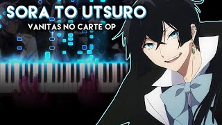 The Case Study of Vanitas OP Piano  Sora to Utsuro [upl. by Aneeuqal]