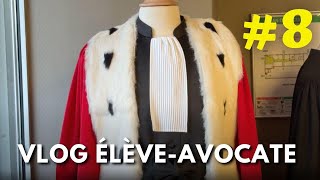 1er mois en stage PPI  Vlog élèveavocate 811 [upl. by Ynnaj]