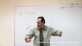 Lecture 12 Motion in two and three dimension [upl. by Tooley]