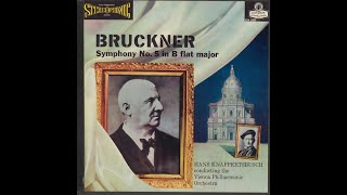 Knappertsbusch  VPO  Bruckner  Symphony No5 ed Franz Schalk 1956 [upl. by Anerhs]