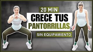 RUTINA PARA CRECER Y AUMENTAR TUS PIERNAS  EJERCICIOS PARA PANTORRILLAS O GEMELOS  NatyGlossGym [upl. by O'Conner]