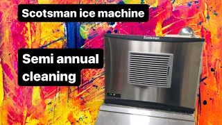 Scotsman ice machine cleaning [upl. by Aubert59]