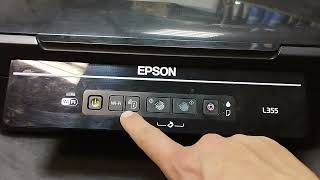 Epson l355 как включить Wi Fi  Wi Fi  кнопка для включения Wi FI [upl. by Kwapong]