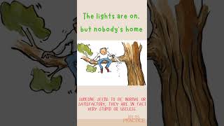 The lights are on but nobodys home meaning [upl. by Laband]