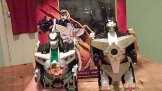 GodBeast Dragonzord bootleg Part 1 [upl. by Anilosi42]