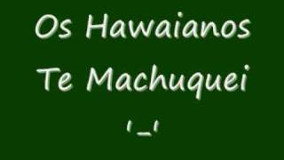 Os Hawaianos  Te Machuquei ♪ [upl. by Sherlocke985]