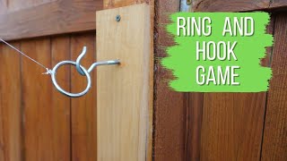 DIY  Ring and Hook Game\Tiki Toss Game [upl. by Aveer434]