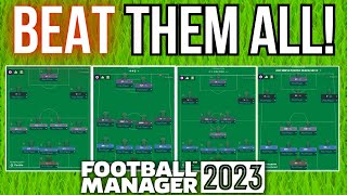 How to DESTROY All The Popular Formations in FM23 Works For FM24 [upl. by Tarrah]