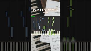 Nausicaä of the Valley of the Wind Theme  Piano Tutorial [upl. by Zebada703]