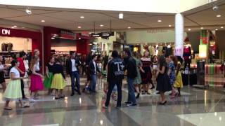 Birkenhead College Grease Flashmob  Westfield Glenfield [upl. by Keir]