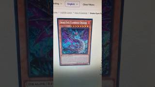 Snake Eyes Flamberge Dragon  YuGiOh Trading Card Game [upl. by Riddle]