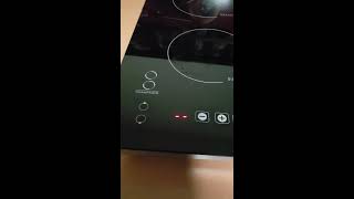 Champagne Induction Cooktop by Schönes Bauen how it works [upl. by Collie]